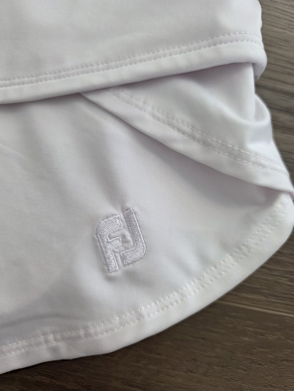 Footjoy Golf Womans White Women's Medium Active Skort Athletic Skirt - Picture 6 of 12